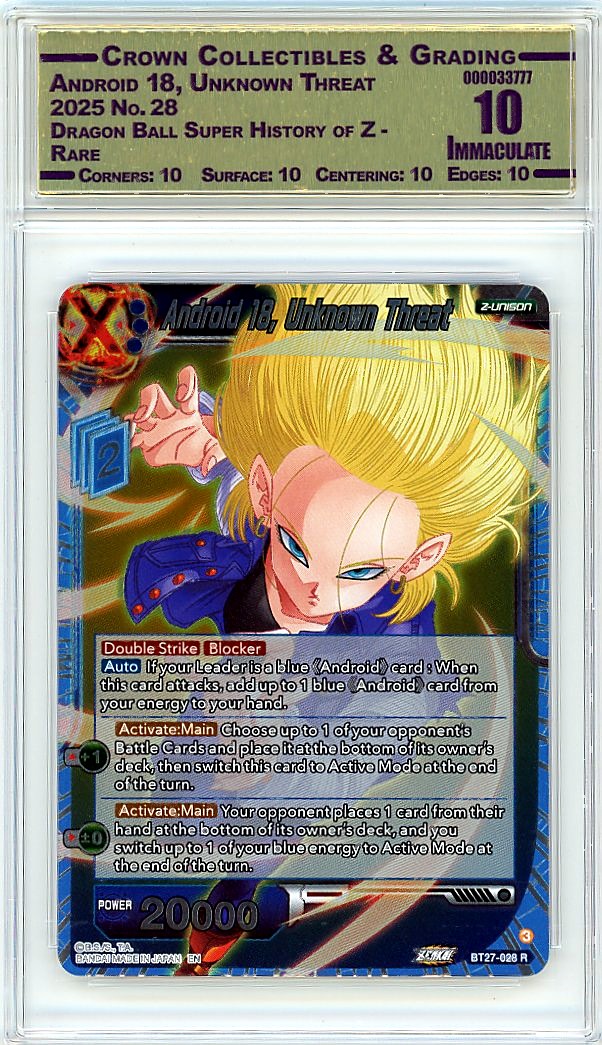 Android 18, Unknown Threat