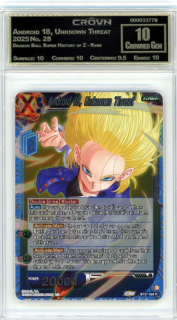 Android 18, Unknown Threat