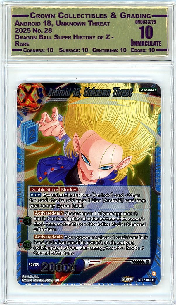 Android 18, Unknown Threat