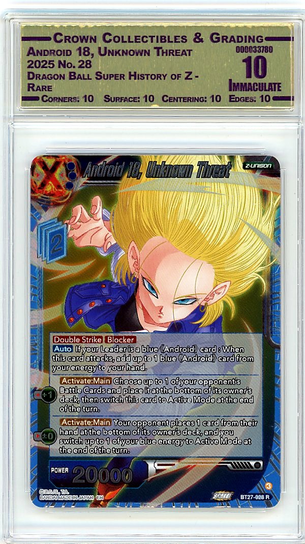 Android 18, Unknown Threat