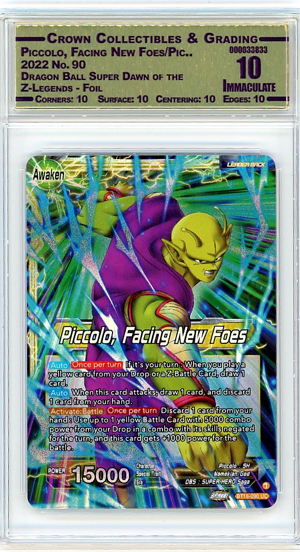 Piccolo, Facing New Foes/Pic..