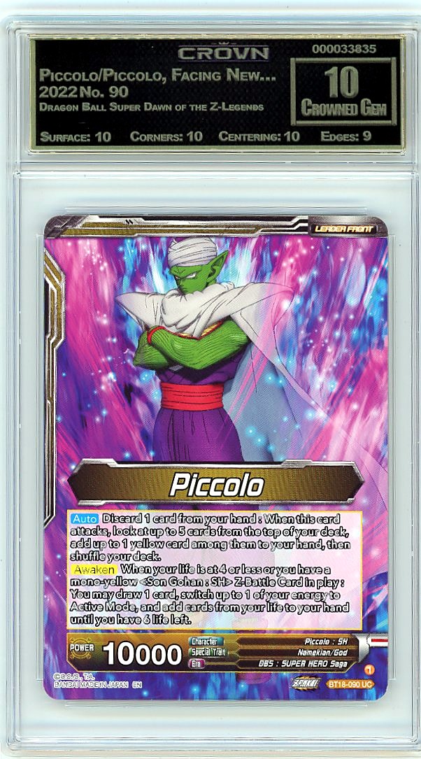 Piccolo/Piccolo, Facing New…