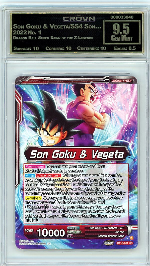 Son Goku & Vegeta/SS4 Son…