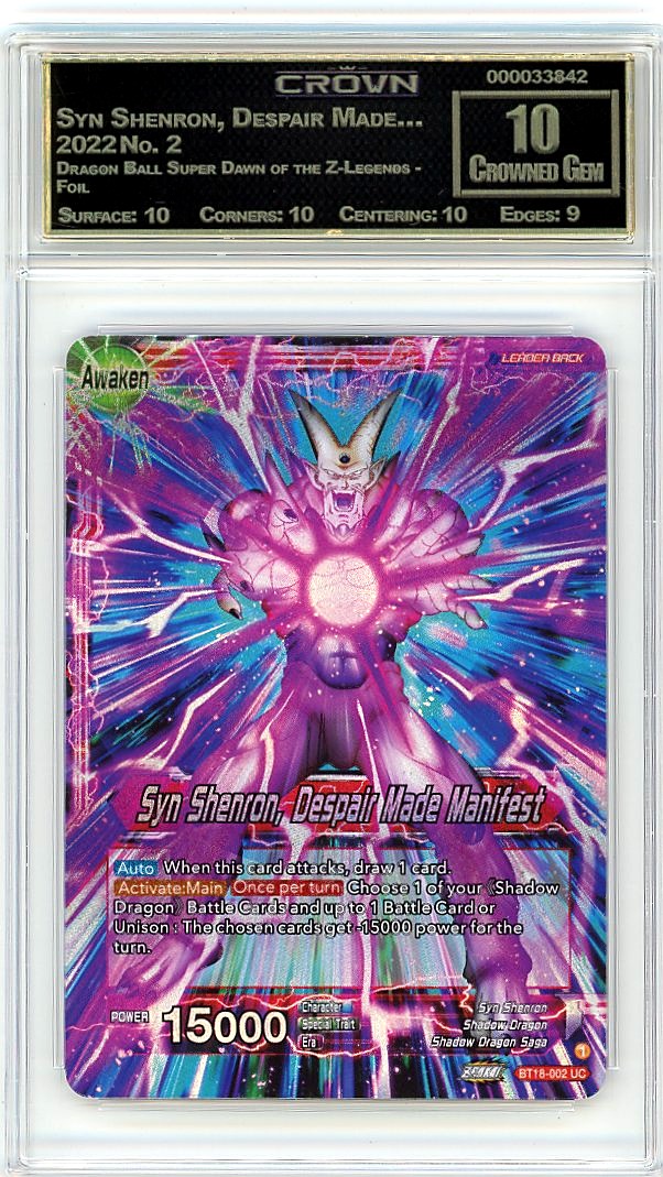 Syn Shenron, Despair Made…