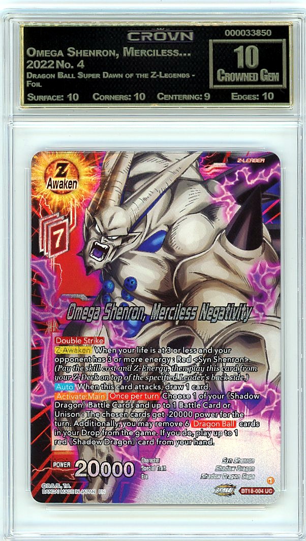 Omega Shenron, Merciless…