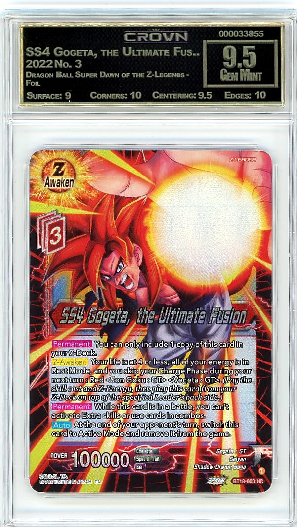 SS4 Gogeta, the Ultimate Fus..