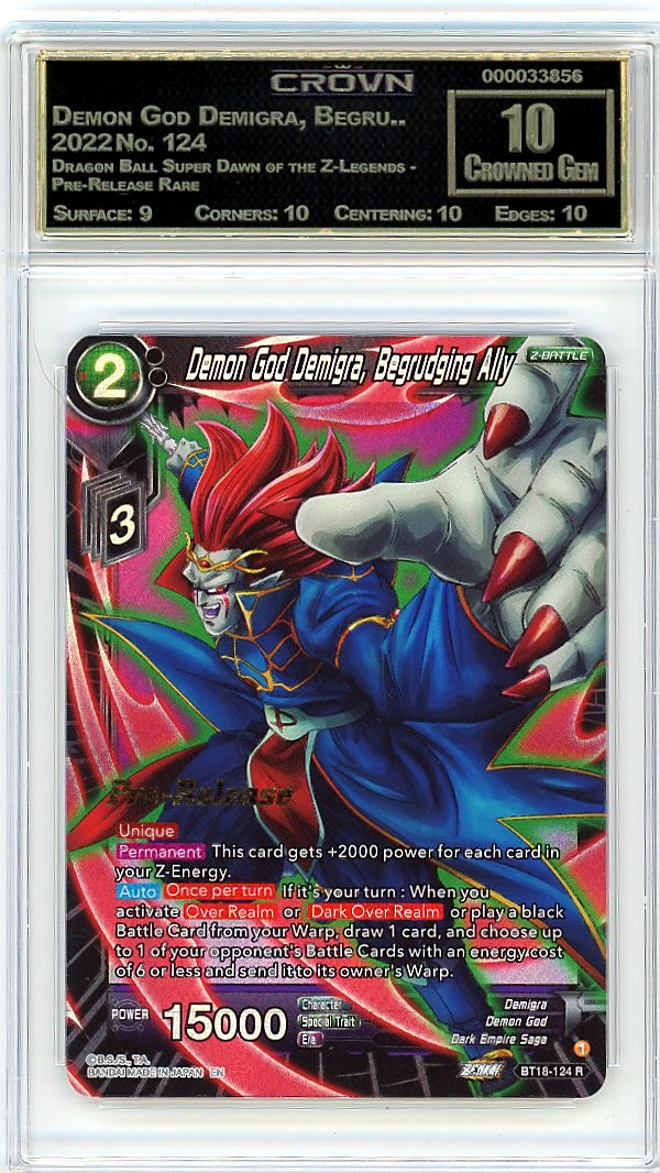 Demon God Demigra, Begru..