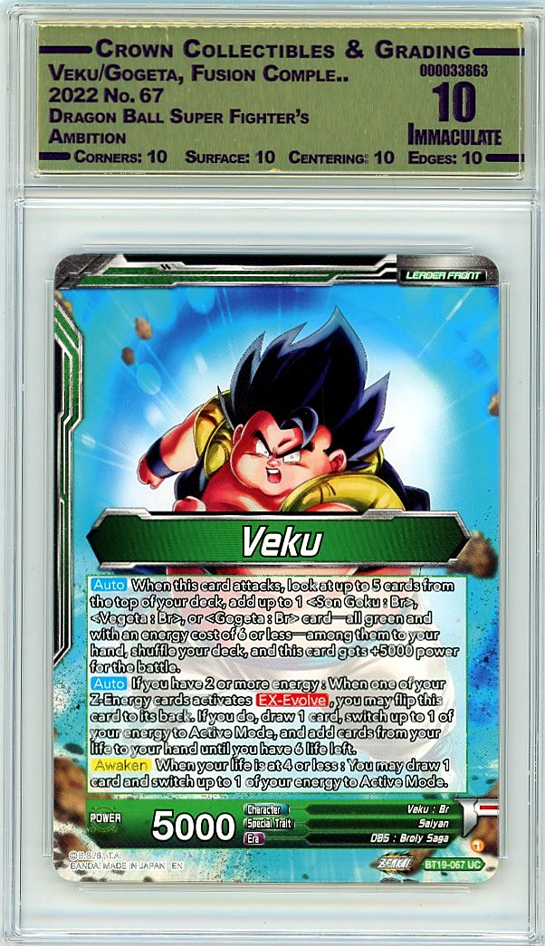 Veku/Gogeta, Fusion Comple..