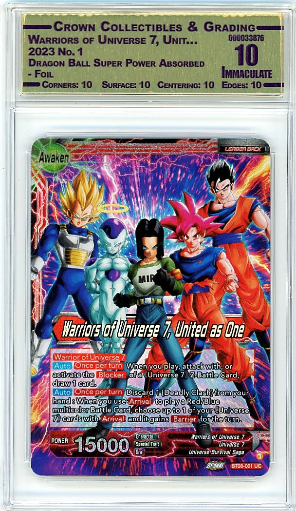 Warriors of Universe 7, Unit…