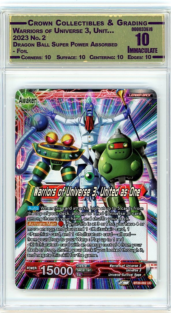 Warriors of Universe 3, Unit…