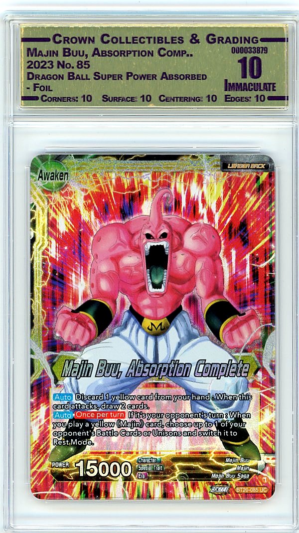 Majin Buu, Absorption Comp..