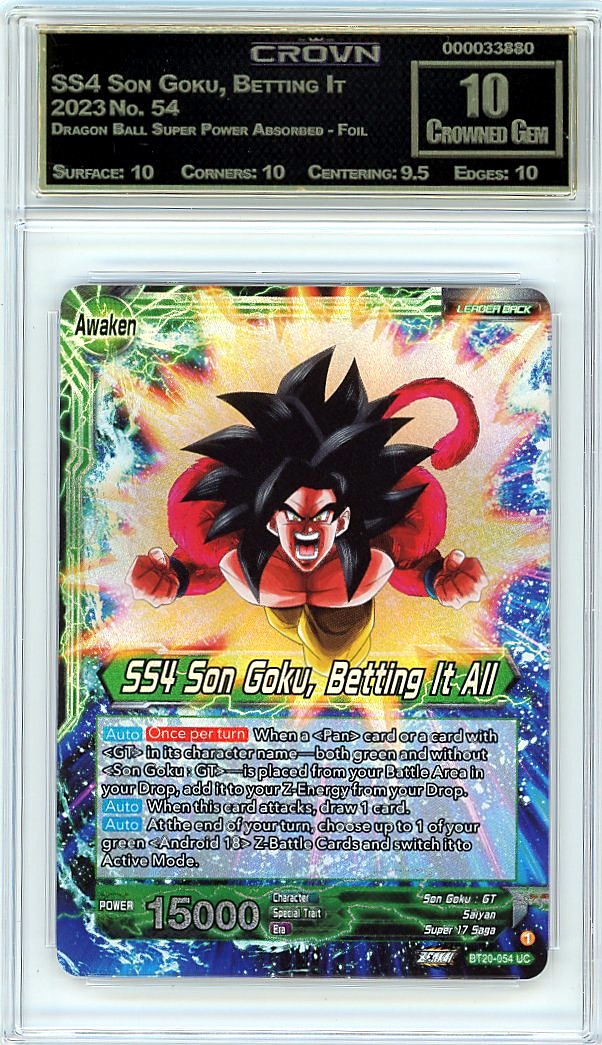 SS4 Son Goku, Betting It All/…