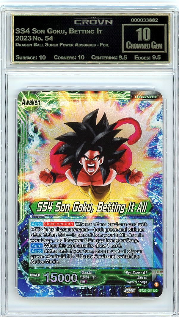 SS4 Son Goku, Betting It All/…