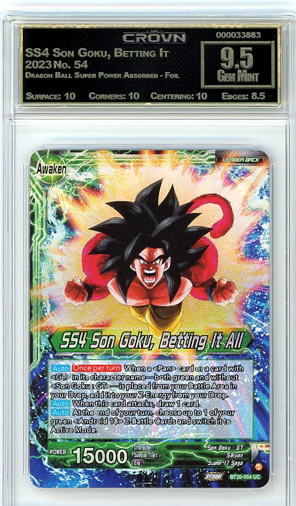 SS4 Son Goku, Betting It All/…