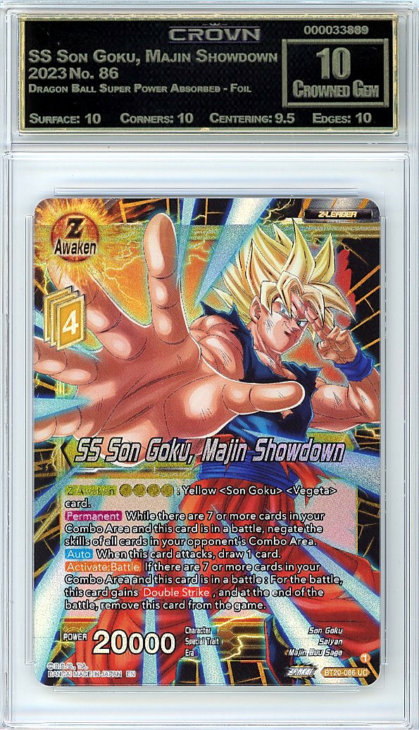 SS Son Goku, Majin Showdown