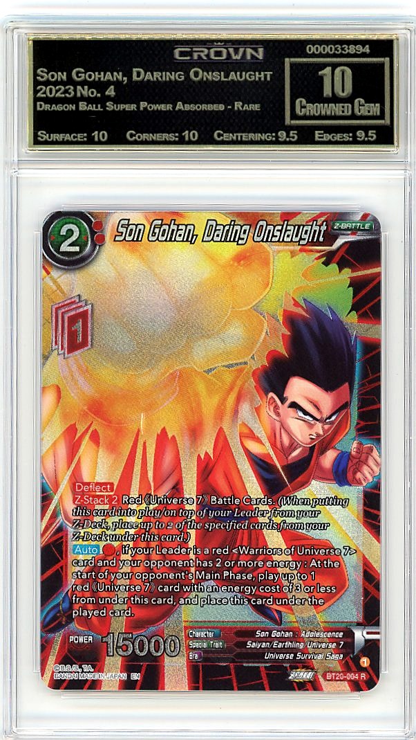 Son Gohan, Daring Onslaught