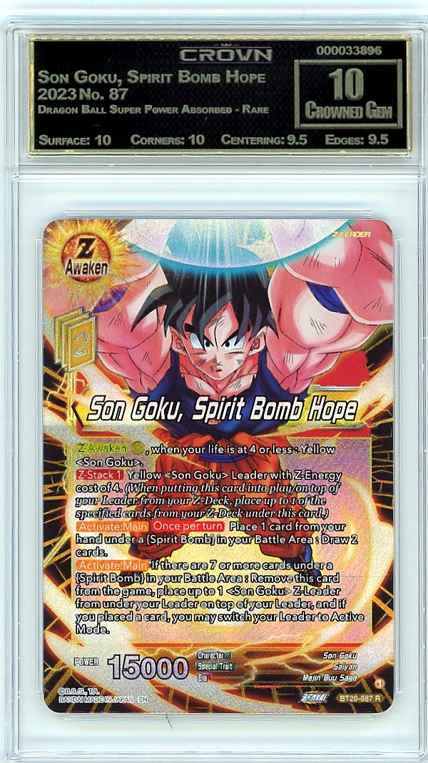 Son Goku, Spirit Bomb Hope