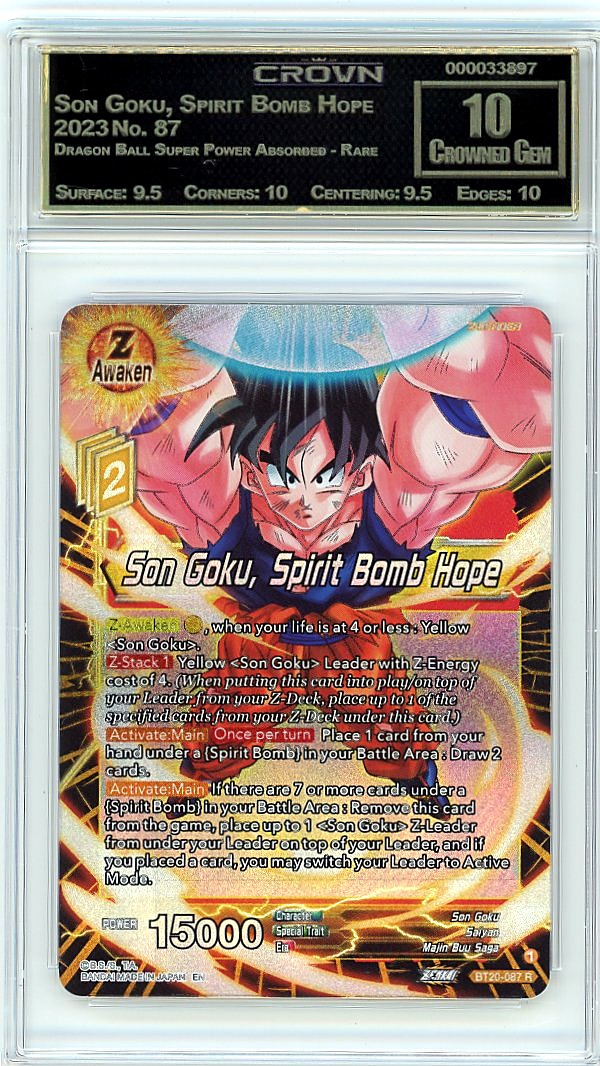 Son Goku, Spirit Bomb Hope