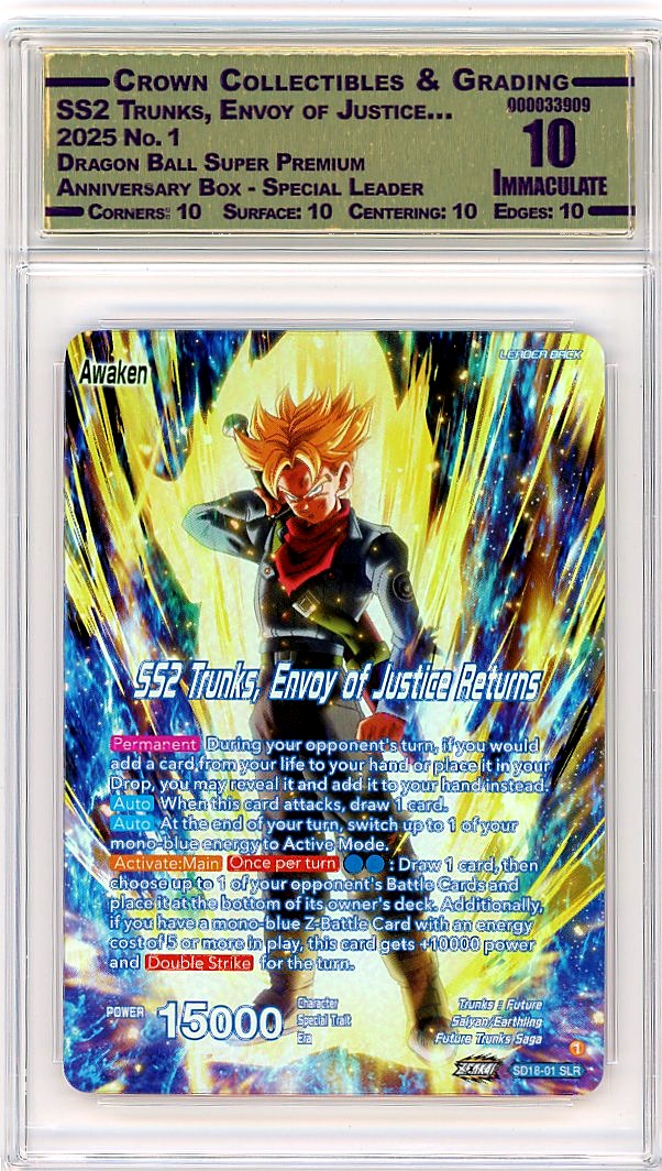 SS2 Trunks, Envoy of Justice…