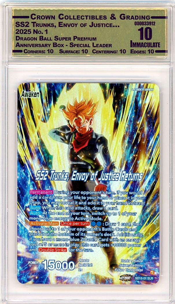 SS2 Trunks, Envoy of Justice…