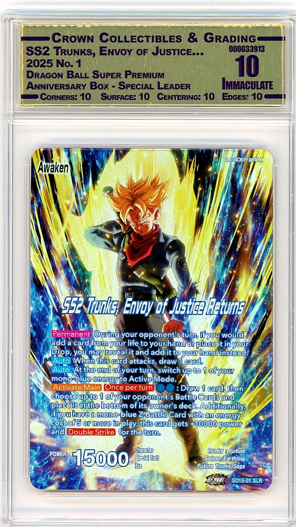 SS2 Trunks, Envoy of Justice…