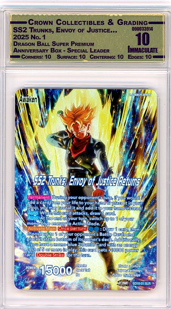 SS2 Trunks, Envoy of Justice…