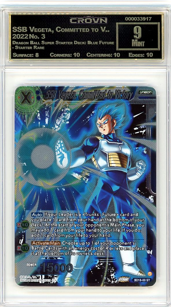 SSB Vegeta, Committed to V..