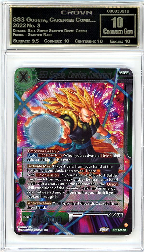 SS3 Gogeta, Carefree Comb…