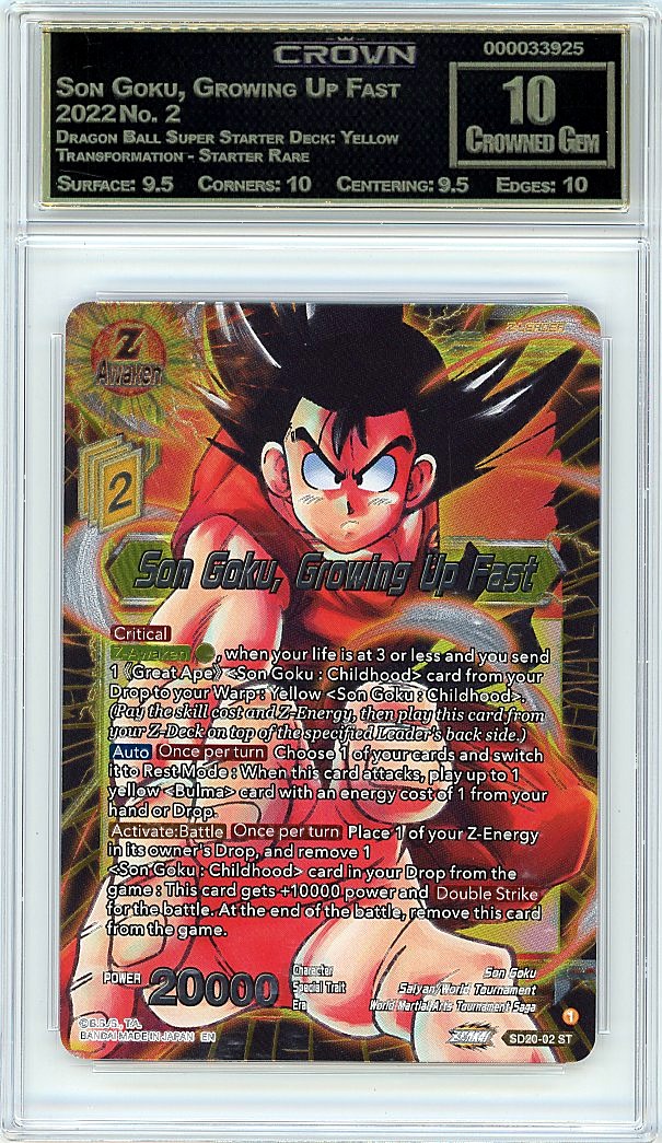Son Goku, Growing Up Fast