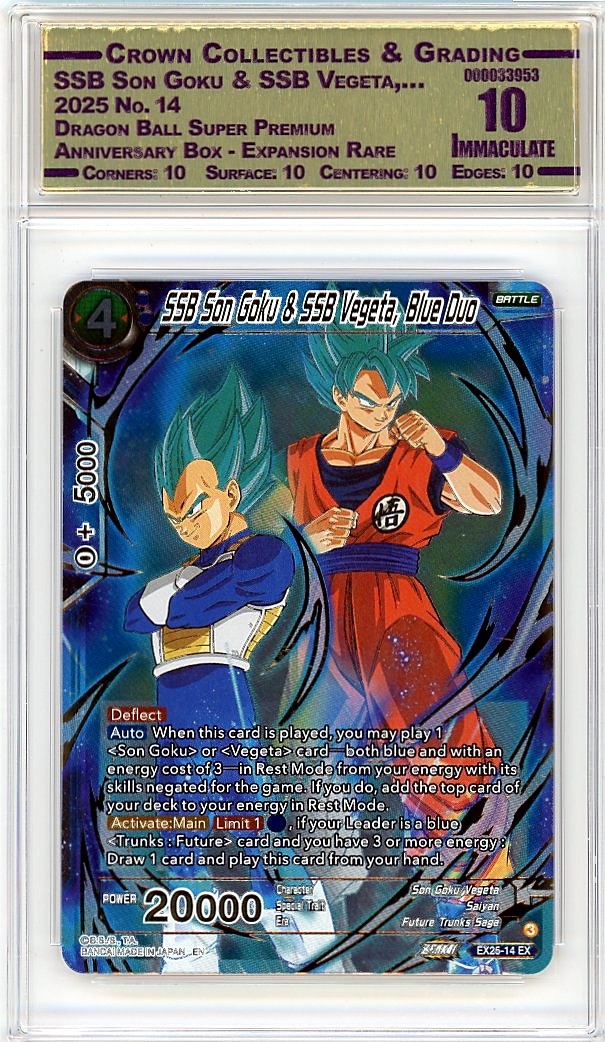 SSB Son Goku & SSB Vegeta,…