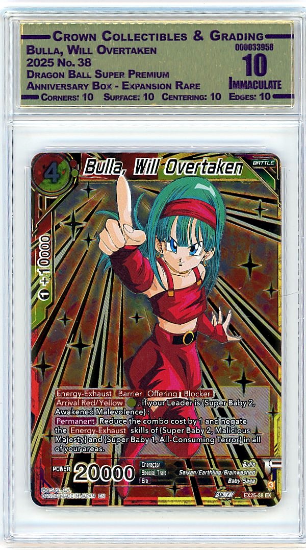 Bulla, Will Overtaken