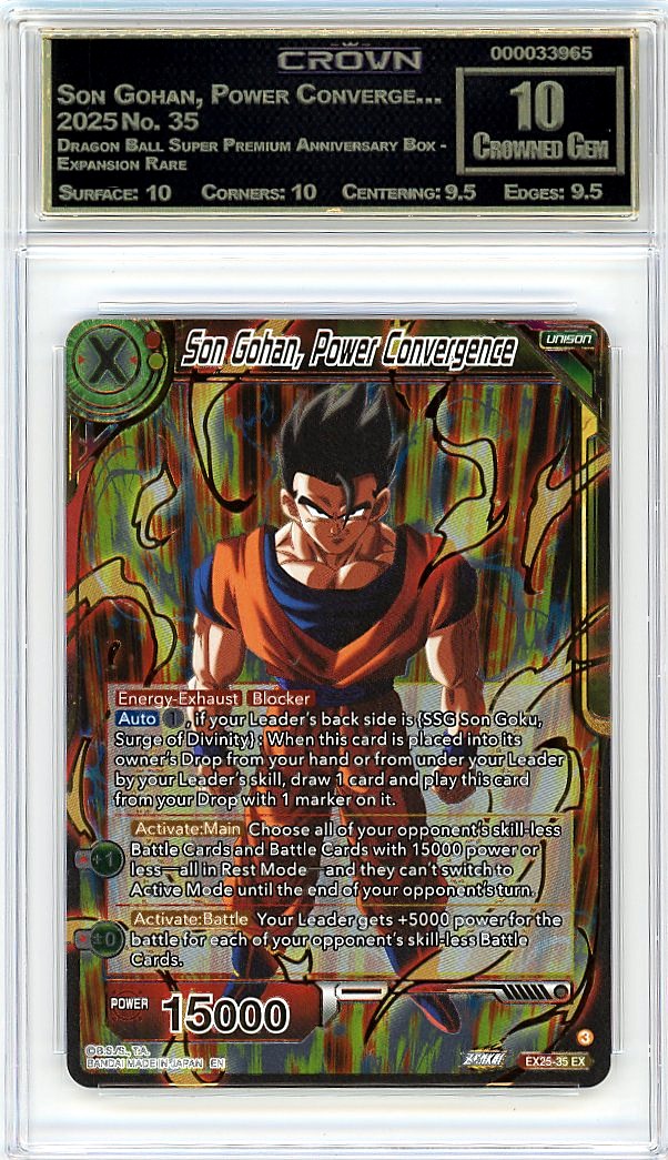 Son Gohan, Power Converge…