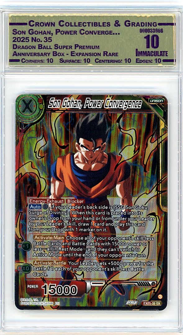 Son Gohan, Power Converge…