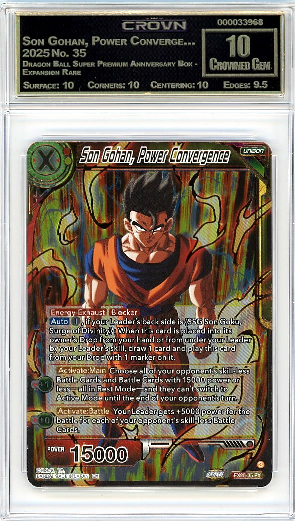 Son Gohan, Power Converge…