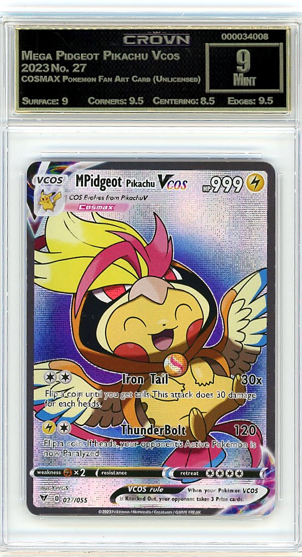 Mega Pidgeot Pikachu Vcos