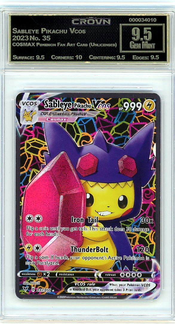 Sableye Pikachu Vcos