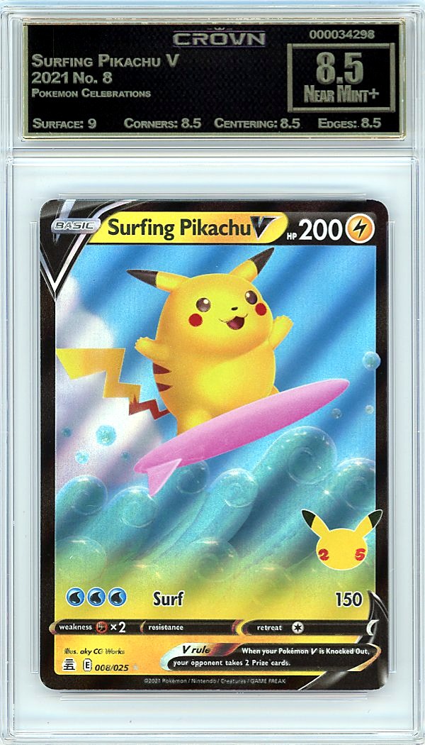 Surfing Pikachu V