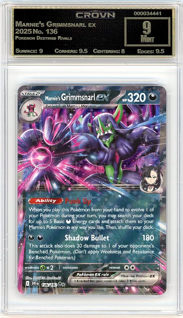 Marnie's Grimmsnarl ex