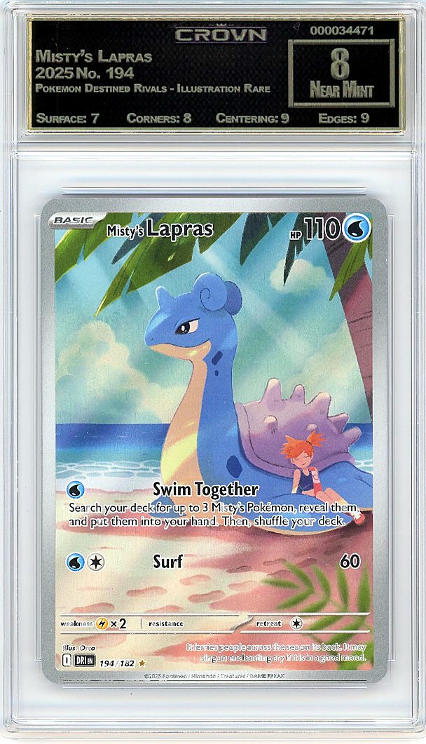 Misty's Lapras