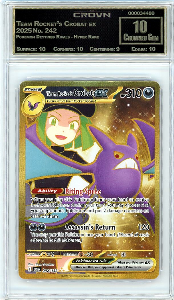 Team Rocket's Crobat ex