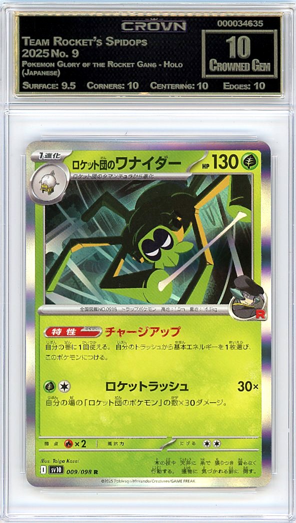 Team Rocket's Spidops