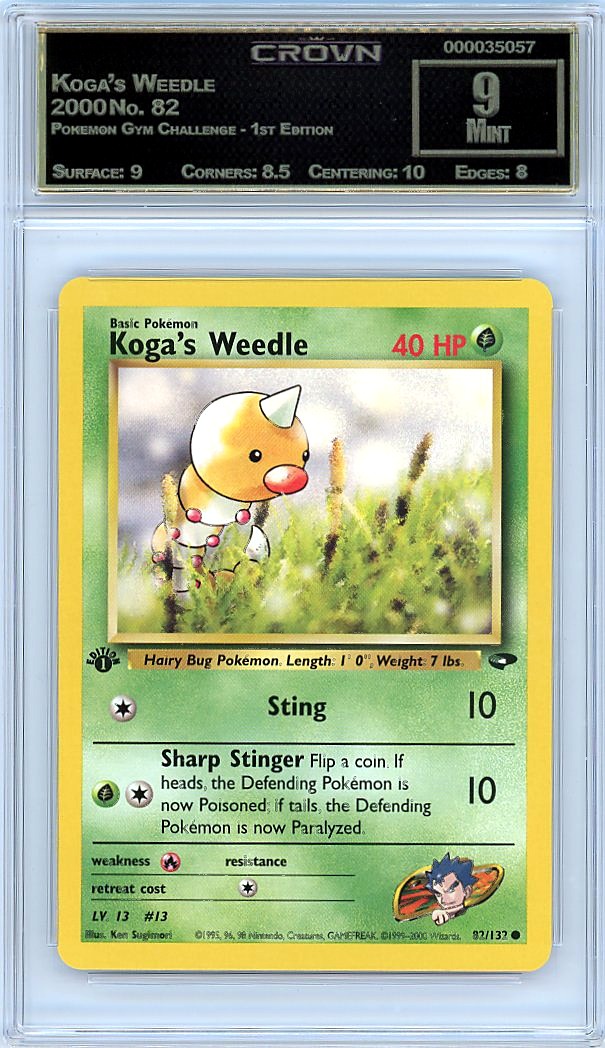 Koga's Weedle