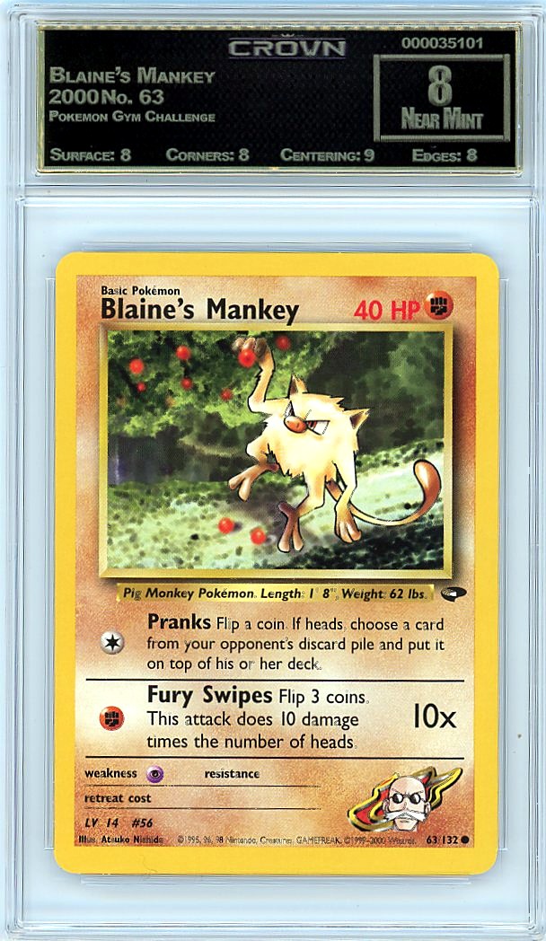 Blaine's Mankey