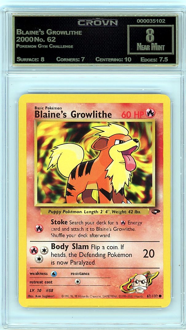 Blaine's Growlithe