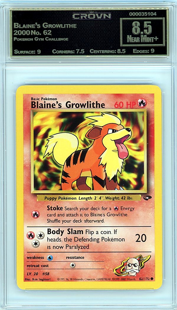 Blaine's Growlithe