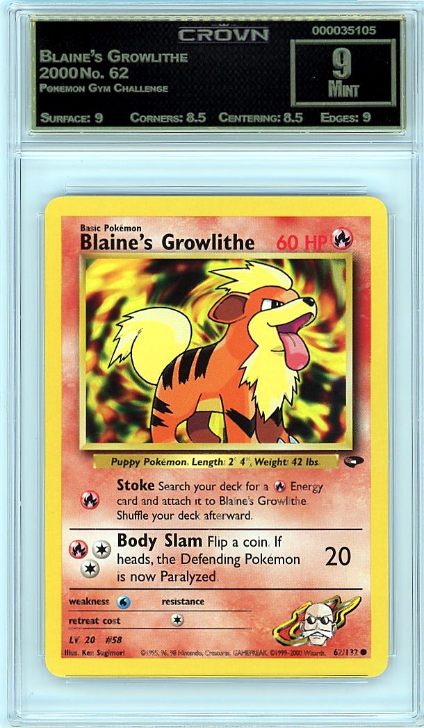 Blaine's Growlithe