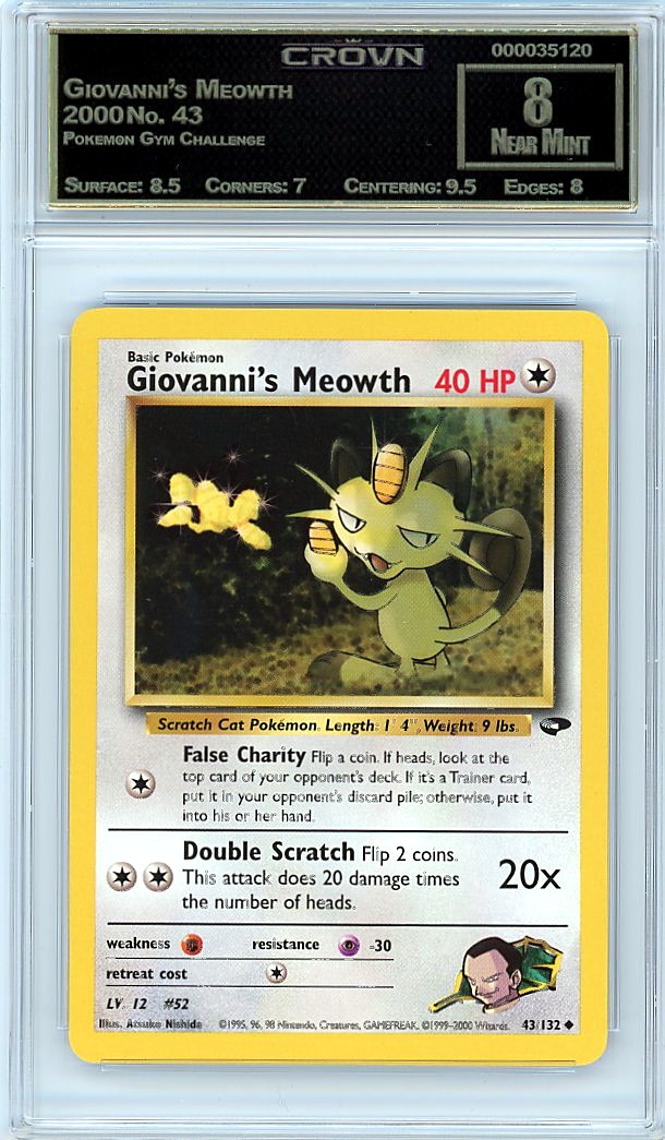 Giovanni's Meowth