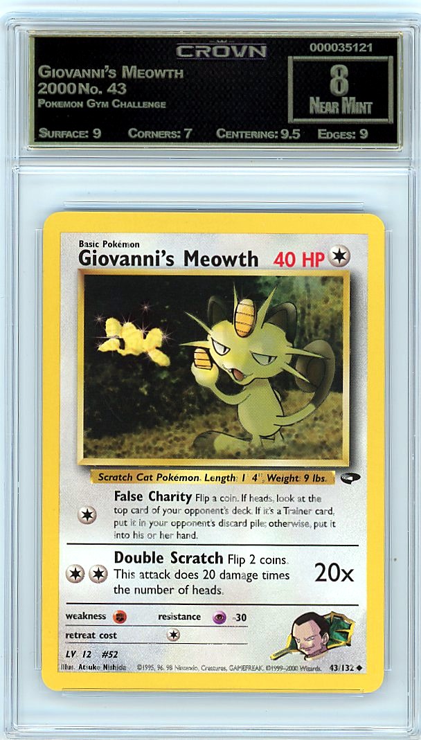 Giovanni's Meowth