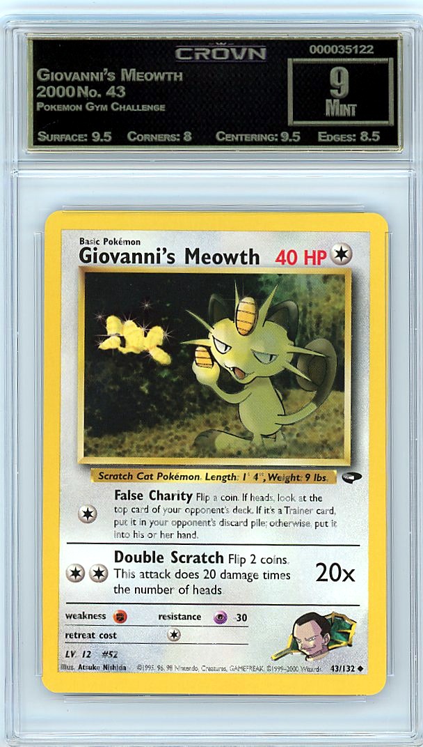 Giovanni's Meowth