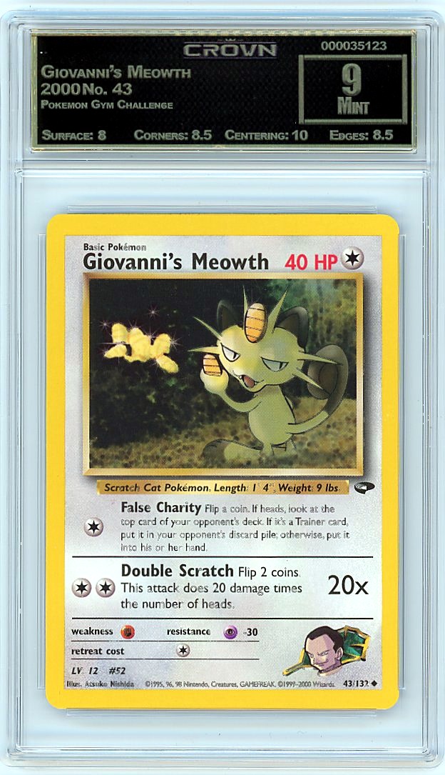 Giovanni's Meowth